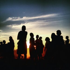 Silhouette of People, Malawi